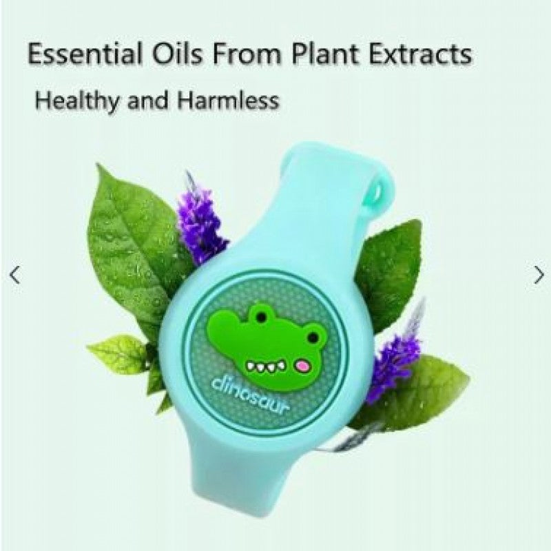 Mosquito Repellent Watch, Baby Cute Cartoon Anti-Mosquito Band Bracelet