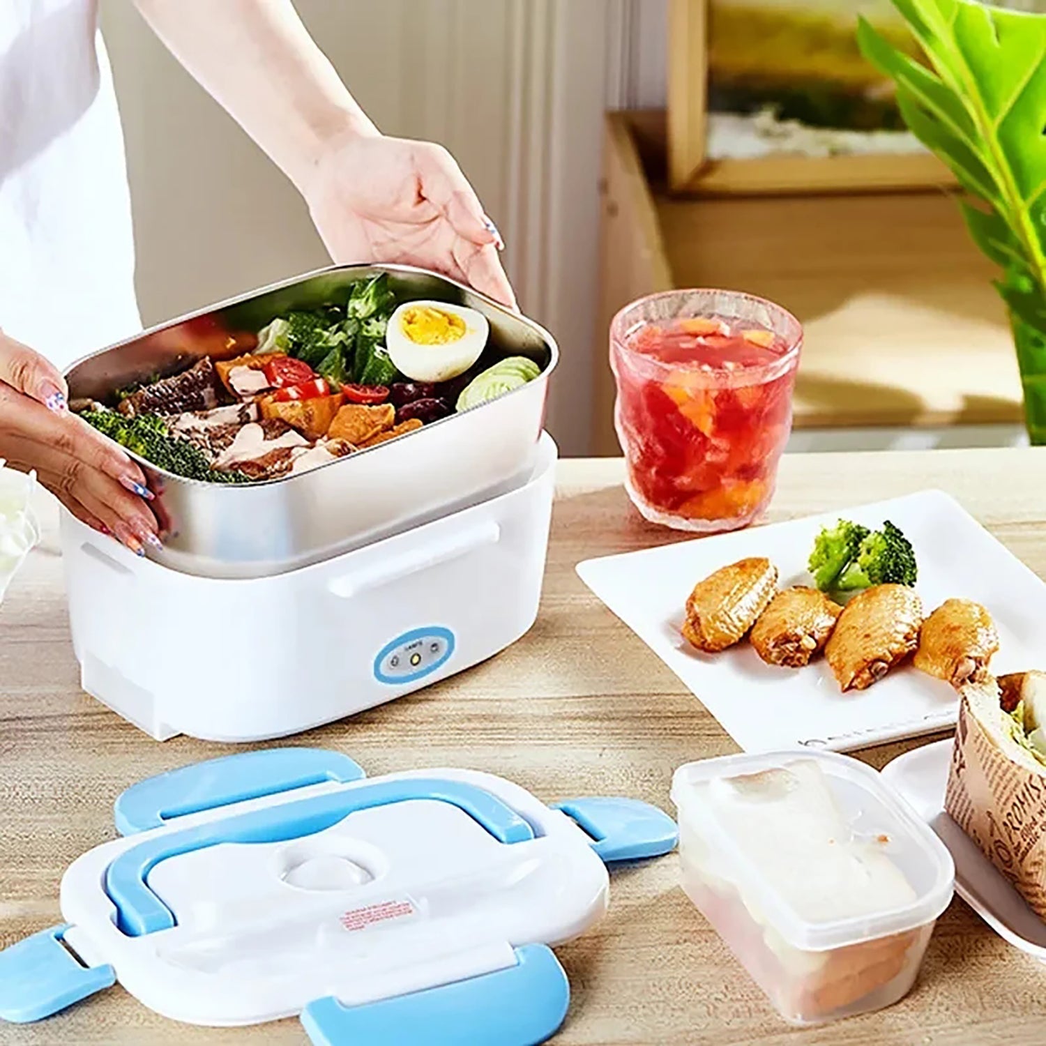 Portable Electric Lunch Box Food Heater