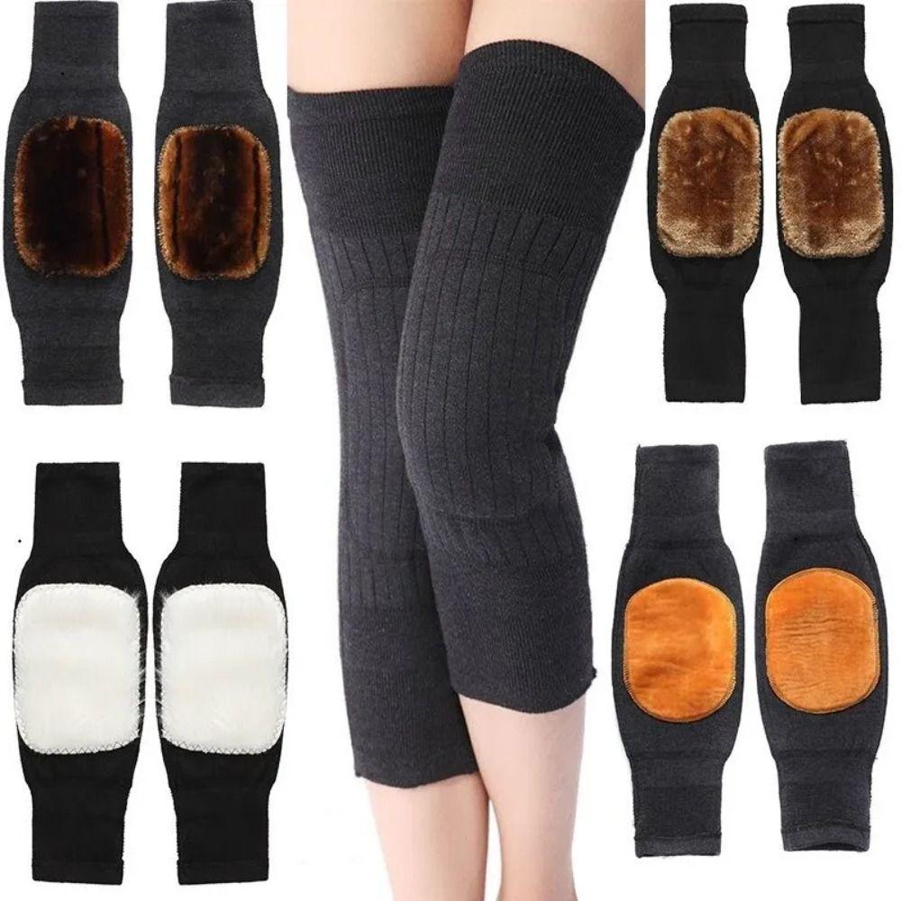 Warm Winter Knee Brace Coldproof Wool Knee Pad Knee Guard Protector Leg Warmer Women Men