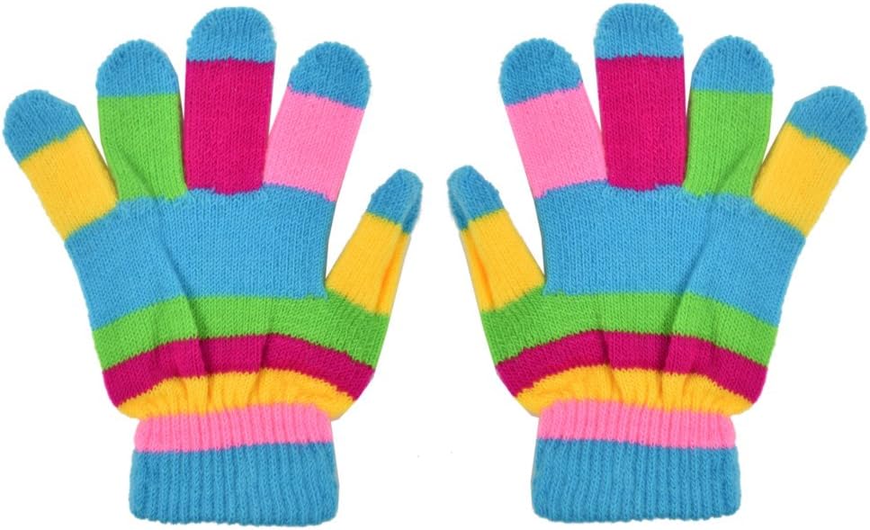 Baby Woolen Gloves Multi Maroon - Sunshine