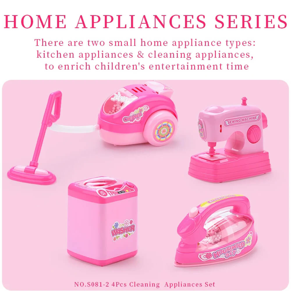 Best 4 IN 1 Mini Appliances Set For Kids ( Real Working Toys )