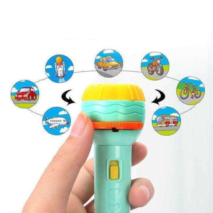 Flashlight Projection Toy For Kids