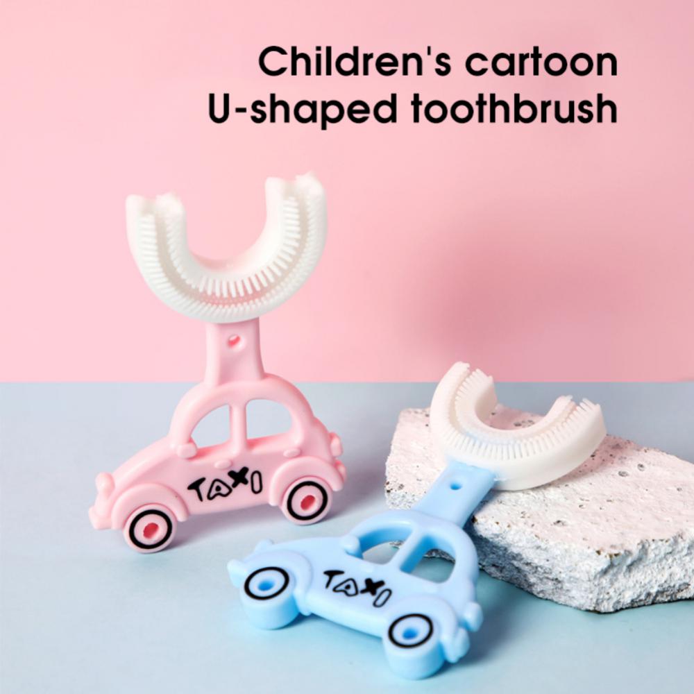 Teeth Cleaning Brush U Shaped Baby Toothbrush