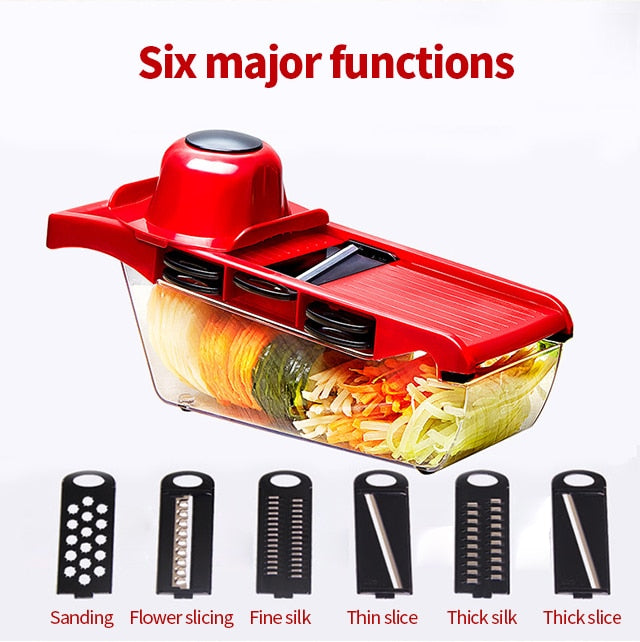 Best 10 in 1 Mandoline Vegetable Slicer Cutter With Box